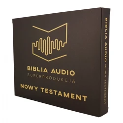 Biblia Audio.Nowy testament.Superprodukcja.Płyty CD Mp3 3 szt. w folii
